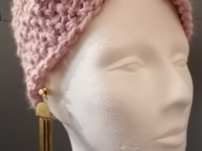 Stirnband Rose - Handmade Patch- &amp; Strickmanufaktur