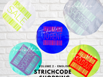 Strichcode Shopping Volume2 - Plotterdatei
