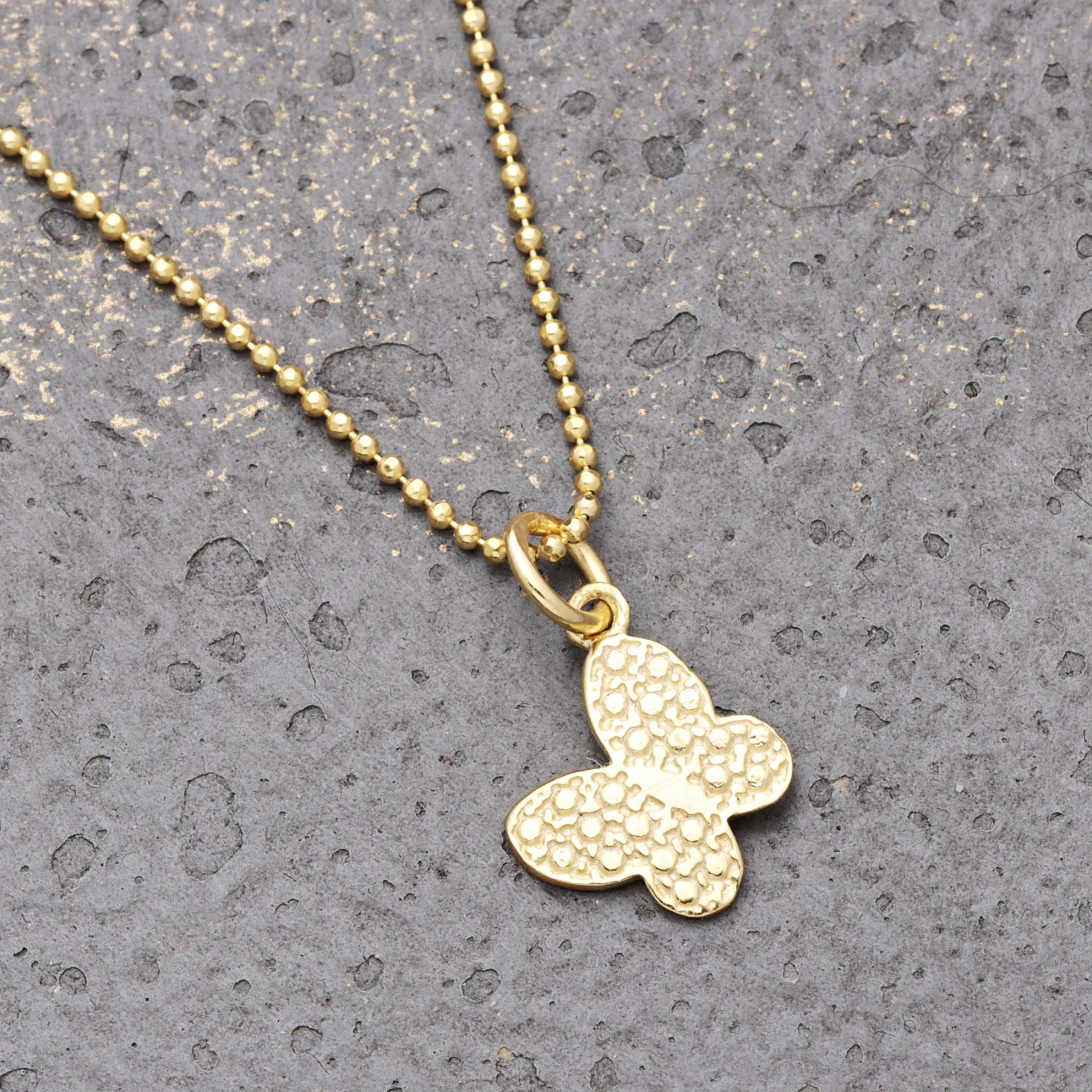 Filigrane Kette Schmetterling Anhänger 925 Sterling Silber oder vergoldet -  Kette mit Schmetterling | Online Shop | KARYSMA