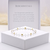 Armband aus echtem Bergkristall, perfektes Geschenk für Frauen und Mädchen 6