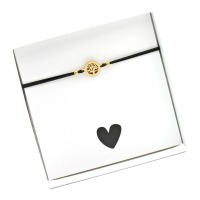 Filigranes Armband mit einem kleinem Lebensbaum, gold, perfektes Geschenk für Mädchen und Frauen 2