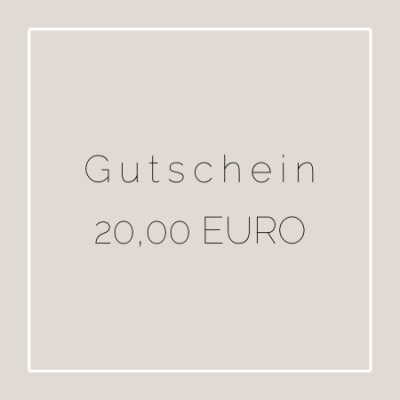 GUTSCHEIN - Gutschein mit schöner Grußkarte
