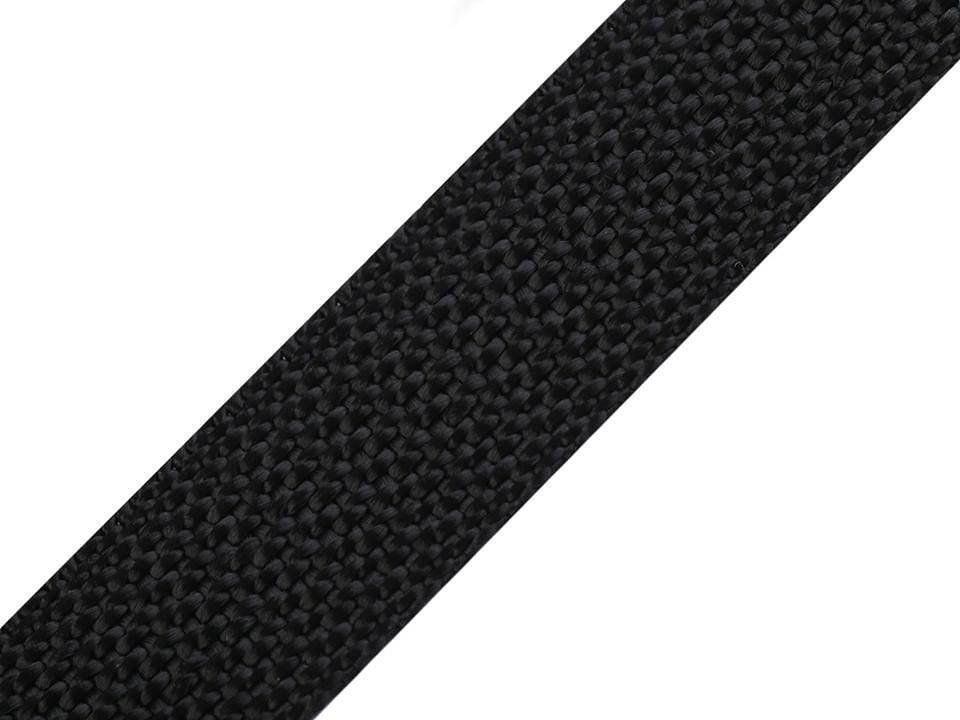 1 m Gurtband schwarz wählbar 25 cm - 3 cm - 4 cm