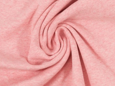 05 m Bündchen Feinripp rosa meliert breit 95 cm