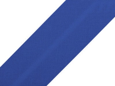 Baumwollschrägband 20 mm königsblau