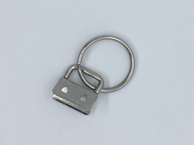 Schlüsselband Rohling 2 cm silber