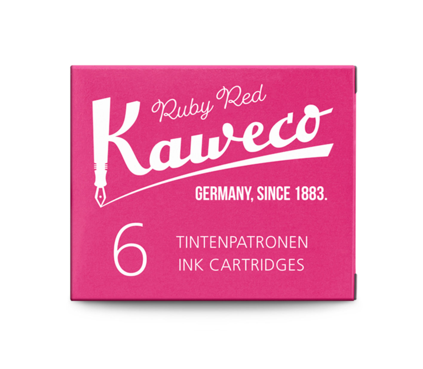 Kaweco Tintenpatronen Rubinrot 6-Pack 2