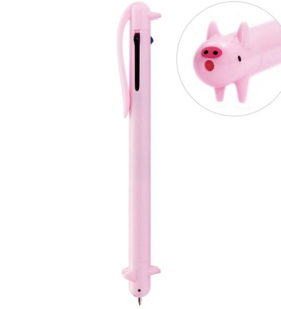 Kugelschreiber Schwein rosa - Rico Design