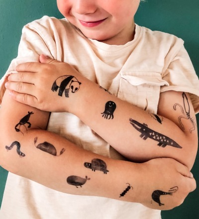 TATTOO Krokodil und seine Freunde - Kinder-Tattoos