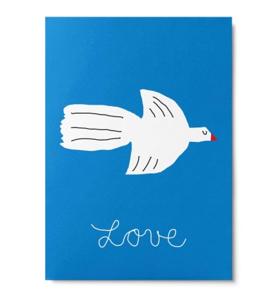 Lovebird - Postkarte