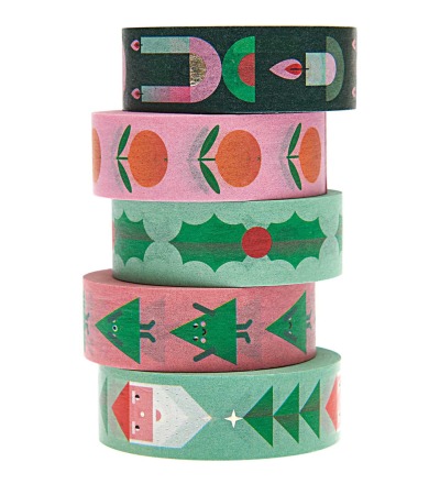Paper Poetry Tape Set Merry Christmas 5teilig - RICO Design