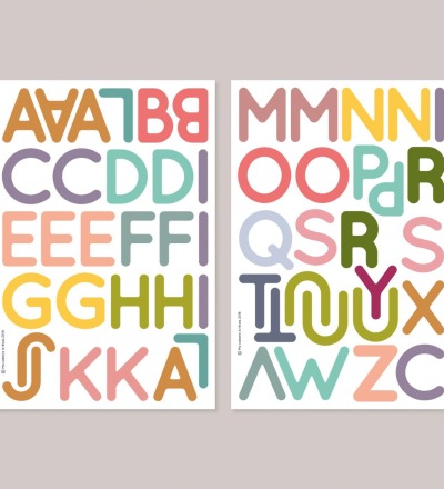 Buchstaben- Magnete | Großbuchstaben | ABC - MA CABANE R VES