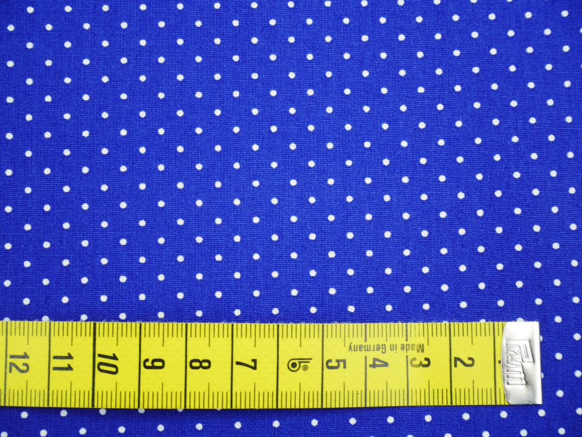 Stoffpaket Baumwolle Sterne, Punkte &amp; Tupfen blau 4