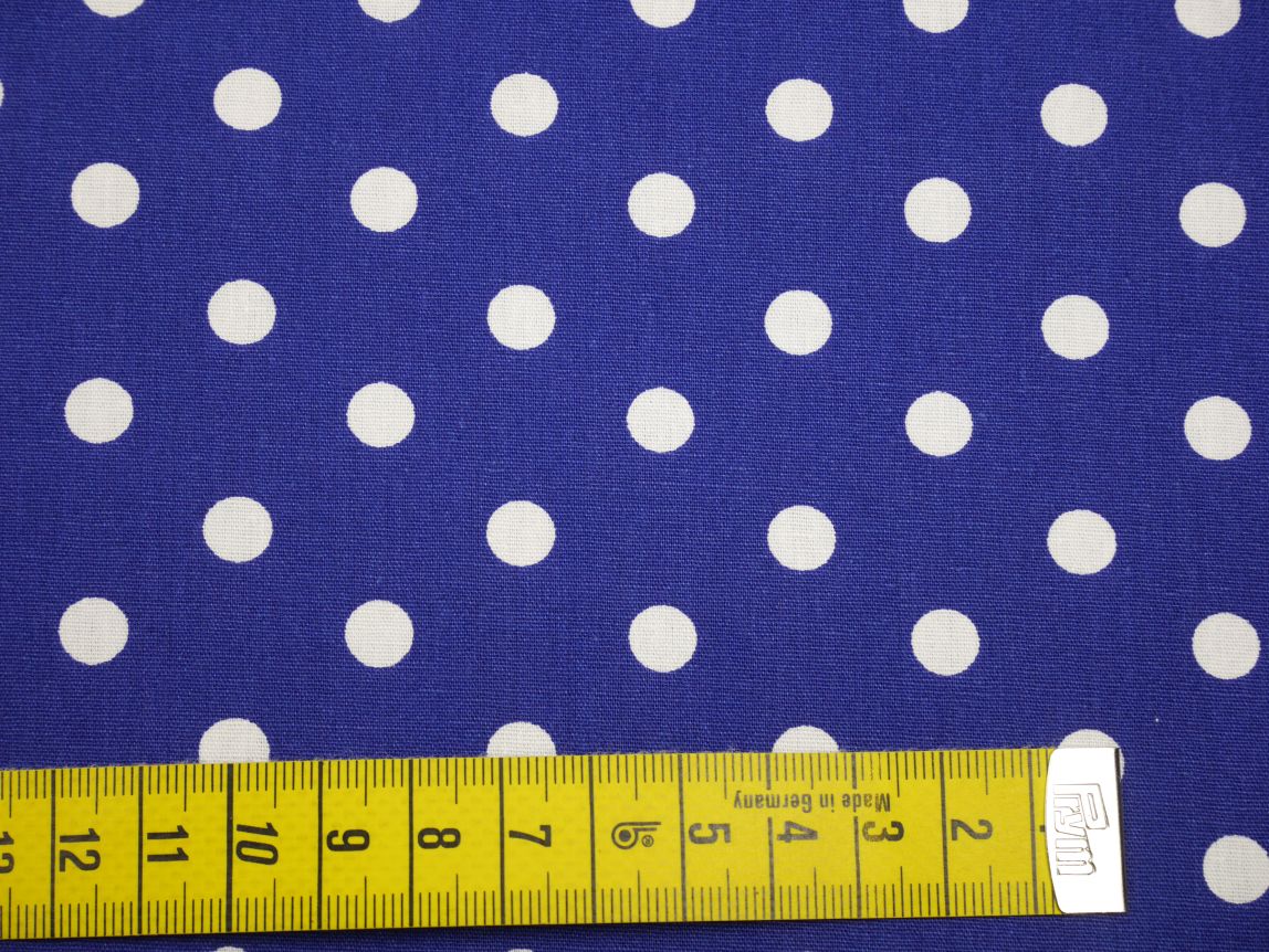Stoffpaket Baumwolle Sterne, Punkte &amp; Tupfen blau 6