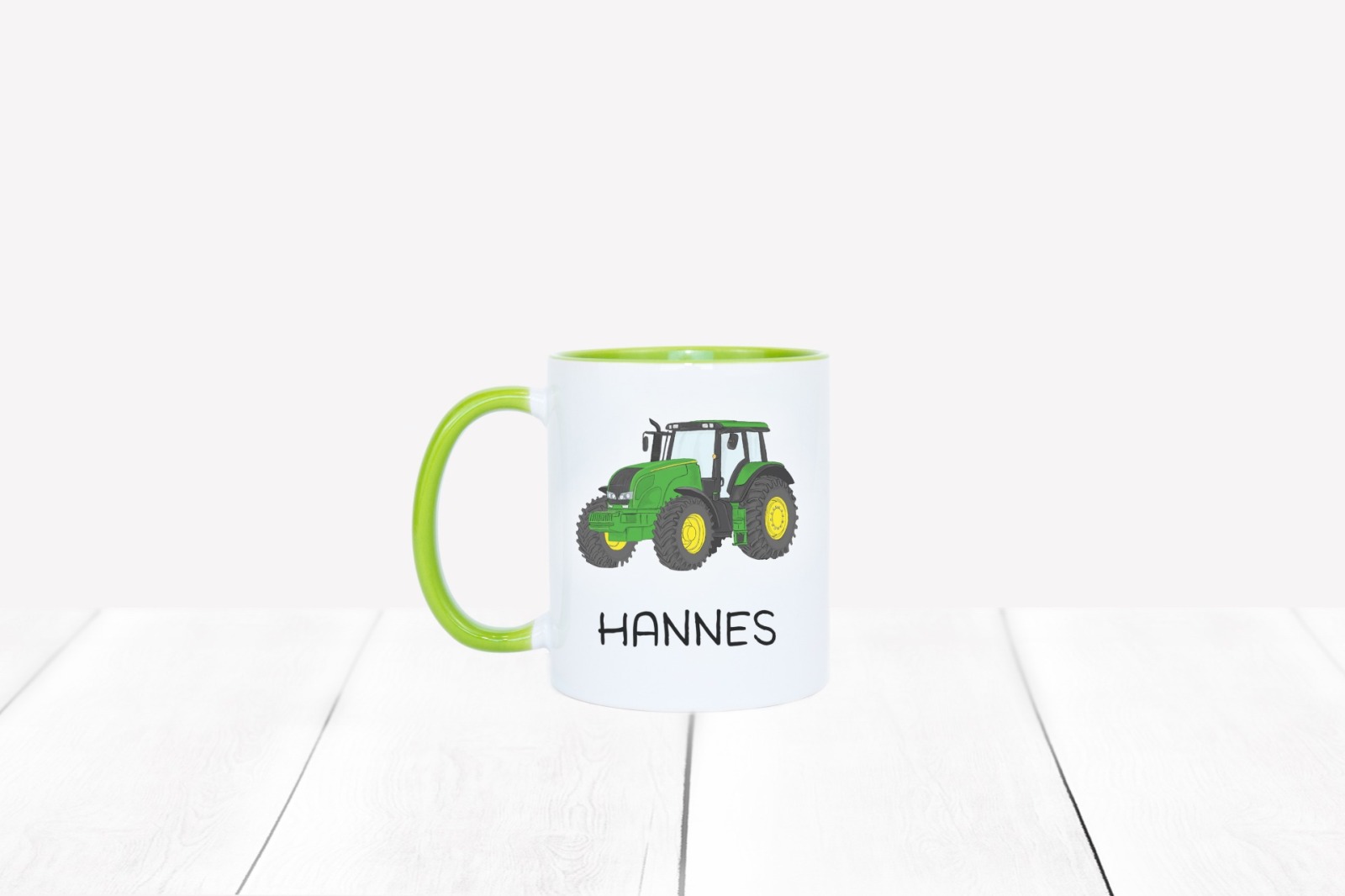 Personalisierte Tasse mit Name Traktor Geschenk Trekker 2