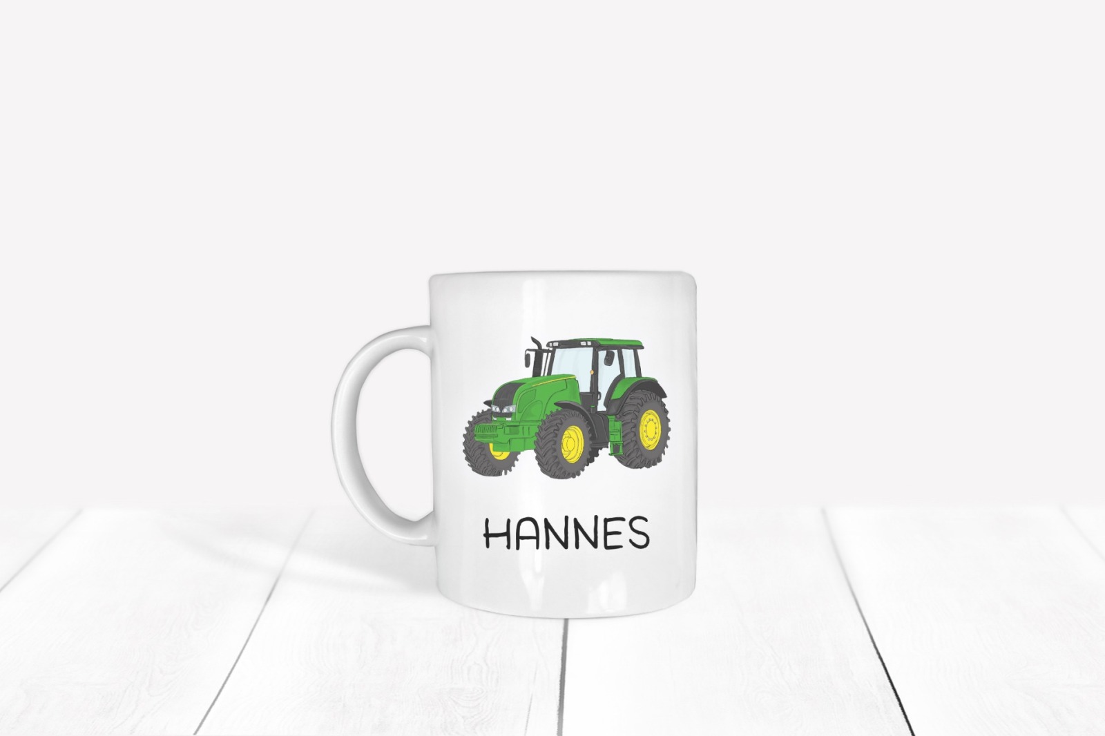 Personalisierte Tasse mit Name Traktor Geschenk Trekker 3