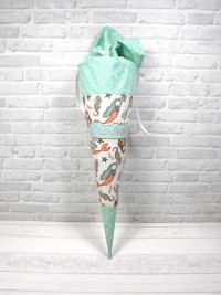 Schultüte Meerjungfrau aus Stoff Zuckertüte 70cm 4