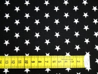 Stoffpaket Baumwolle Sterne, Punkte &amp; Tupfen schwarz 5