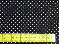 Stoffpaket Baumwolle Sterne, Punkte &amp; Tupfen schwarz 6