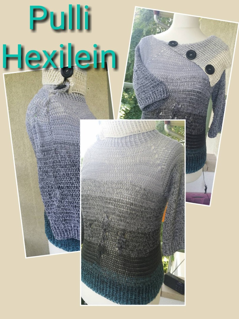 Häkelanleitung Pullover Hexilein 3