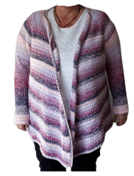 Häkelanleitung Jacke Sparkle 6