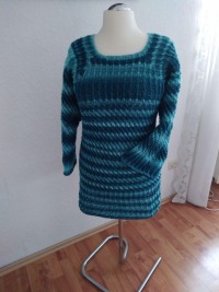 Häkelanleitung Pullover Maschenwirbel 10