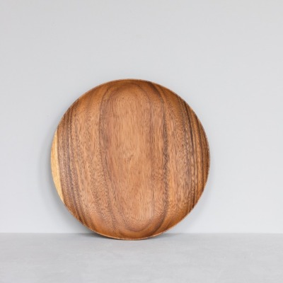 Runder Holzteller - Runde Holzteller aus fairer Produktion in drei verschiedenen Größen