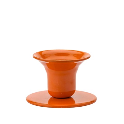 Kerzenhalter Mini Bell - Orange - Kerzenhalter Mini Bell für schlanke Kerzen 1,3cm