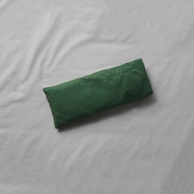 Augenkissen - Forrest Green - Entspannendes Augenkissen mit Leinsaat und Lavendel gefüllt