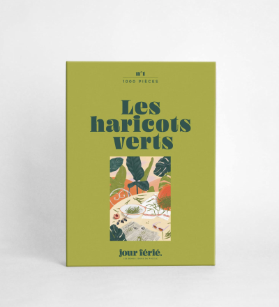 Puzzle Les haricots verts - Wunderschön illustrierte Puzzle aus Frankreich