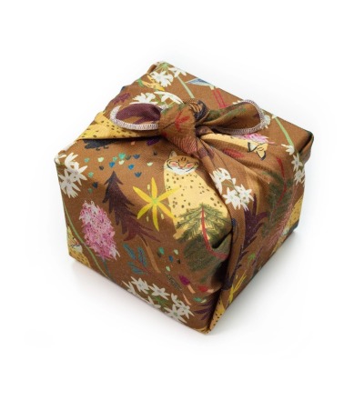 Furushiki - kleiner Luchs - Furushiki Tuch zum Einpacken von Geschenken Größe 50 x 50cm