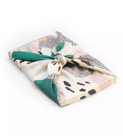 Furushiki - Mantra - Furushiki Tuch zum Einpacken von Geschenken Größe 50 x 50cm