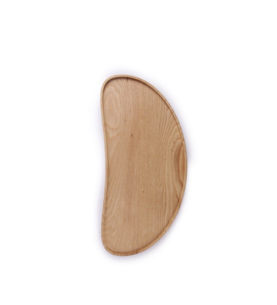 Holztablett Bean - Formschönes Holztablett aus Esche