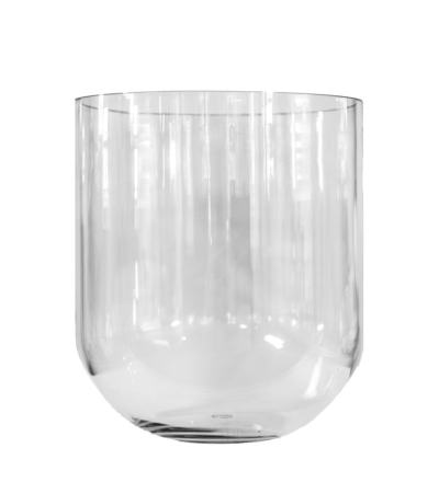 Simple Vase - klar - Zeitlose formschöne Vase aus Klarglas von dbkd