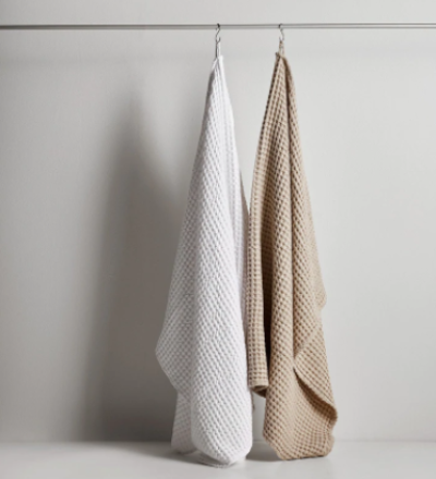 Handtuch PURO - Handtuch in Waffelstruktur in verschiedenen Größen und Farben
