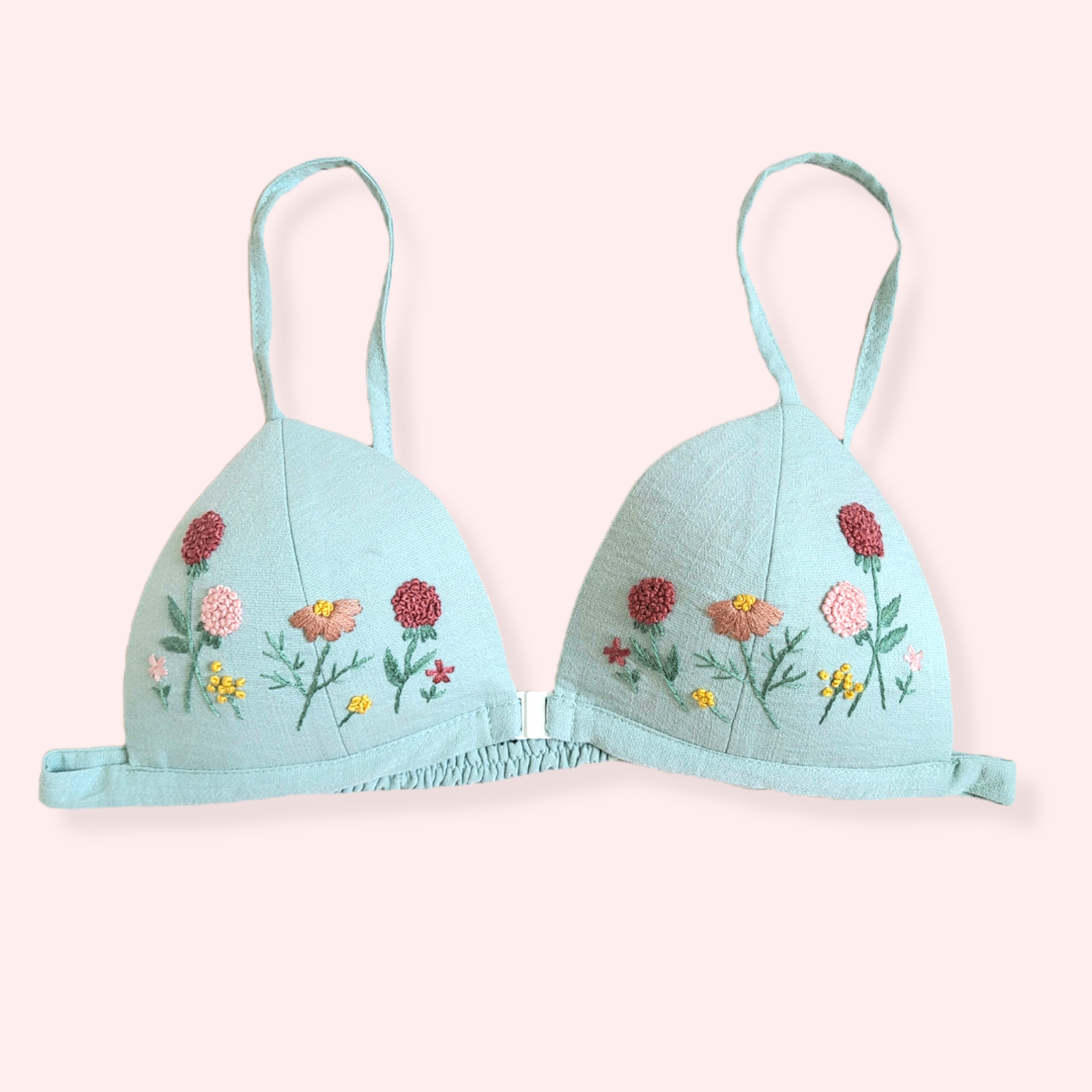 Embroidered bralets