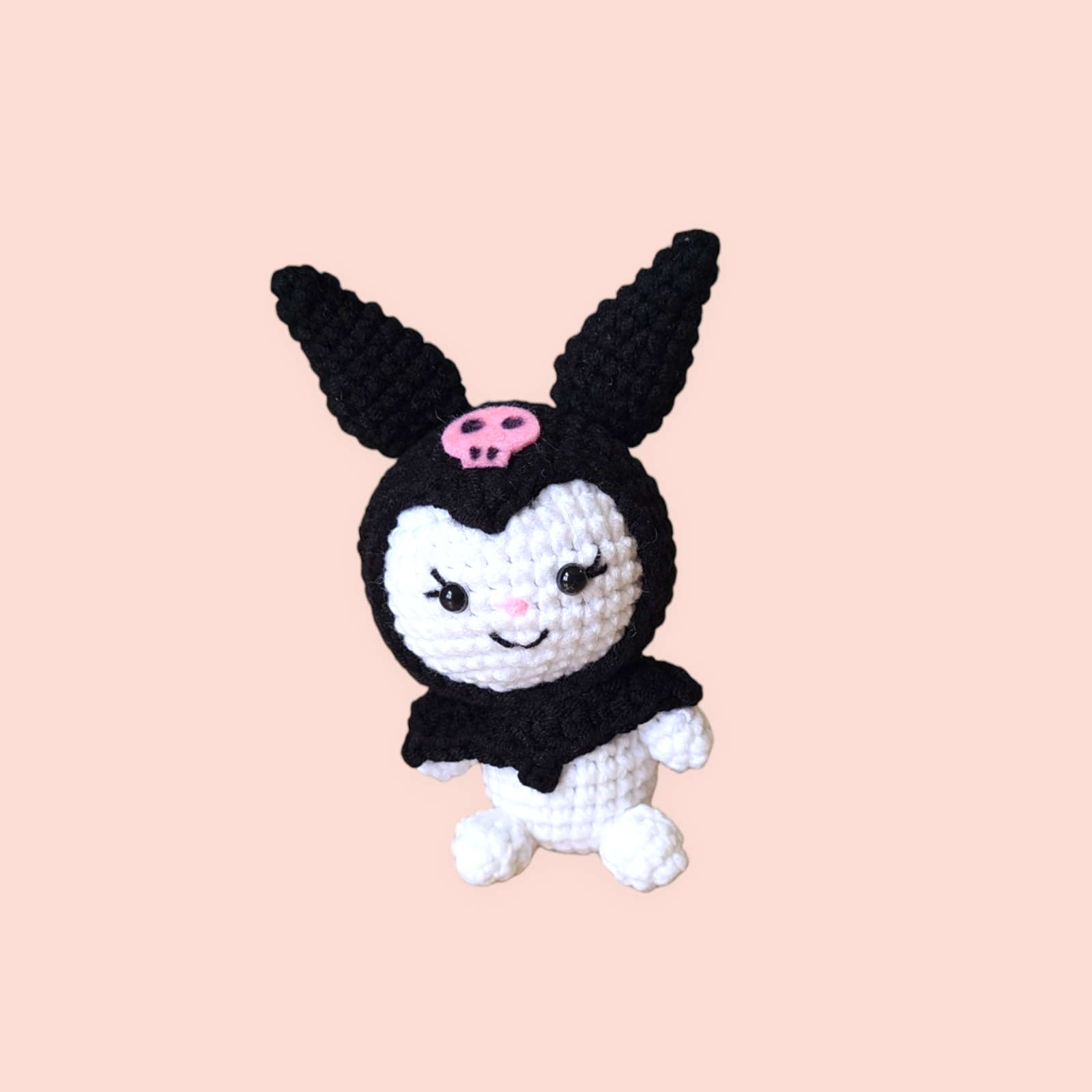 Crocheted tomboy bunny rabbit 3