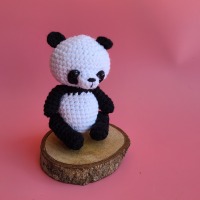 Gehäkelte Panda