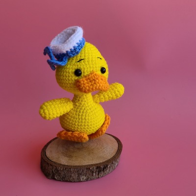 Crocheted Sailer Duck