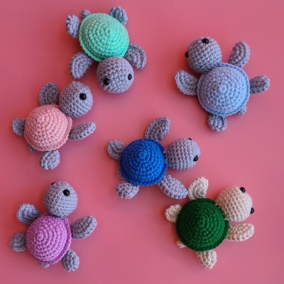 Crocheted Turtle