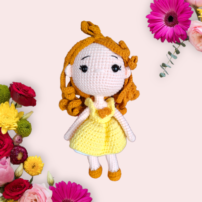 Crocheted princess - Beauty
