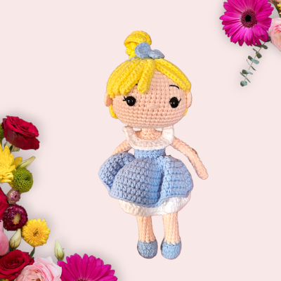 Crocheted princess - Princess Cinder