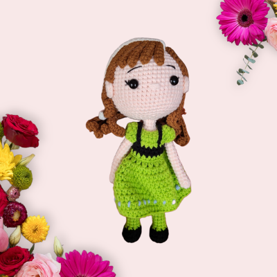 Crocheted princess - Princess Ana