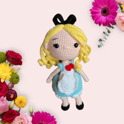 Crocheted princess - Alice