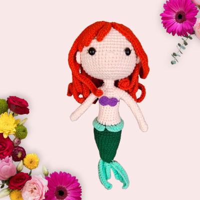 Crocheted princess - Princess Mermaid
