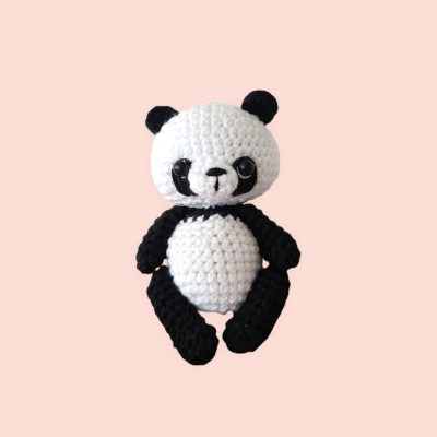 Gehäkelte Panda