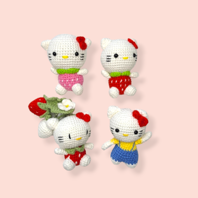 Crocheted cute Kitty