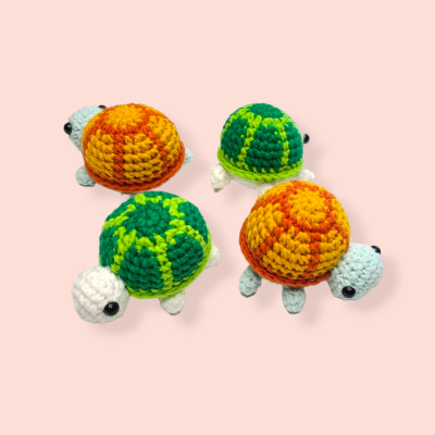 Gehäkelte Mini-Schildkröte