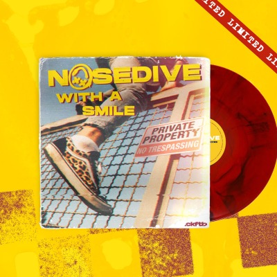 LP - Nosedive With A Smile - Vinyl - Red Edition - VVK - Handsignierte 12 Marbel-Vinyl Red