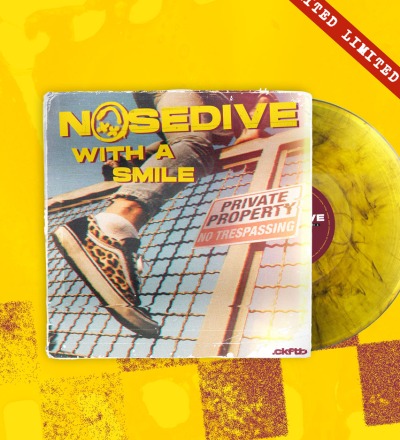 LP - Nosedive With A Smile - Vinyl - Yellow Edition- VVK - Handsignierte 12 Marbel-Vinyl Yellow
